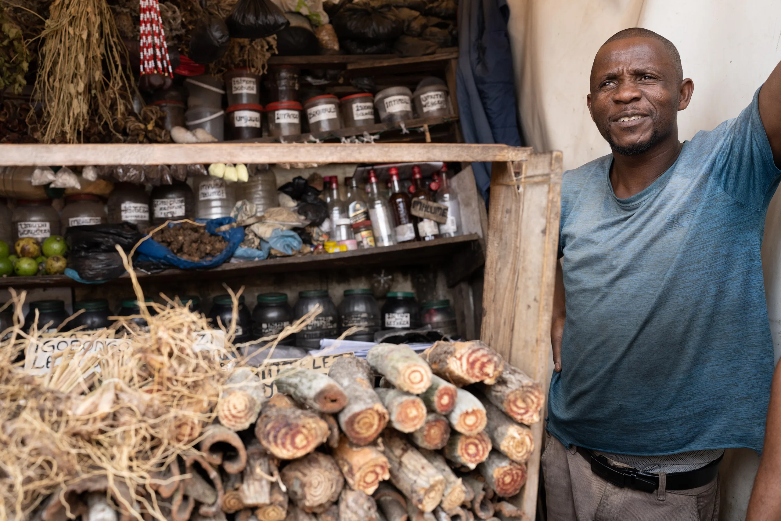 Durban marketplace scene